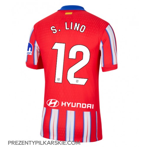 Stroje piłkarskie Atletico Madrid Samuel Lino #12 Koszulka Podstawowej 2024-25 Krótki Rękaw